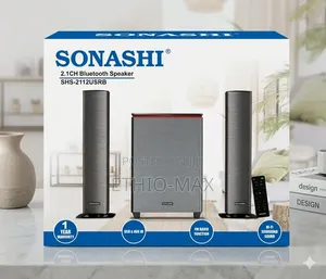 Sonashi 2.1ch Bluetooth Speaker – Deep Bass | Powerful Sound