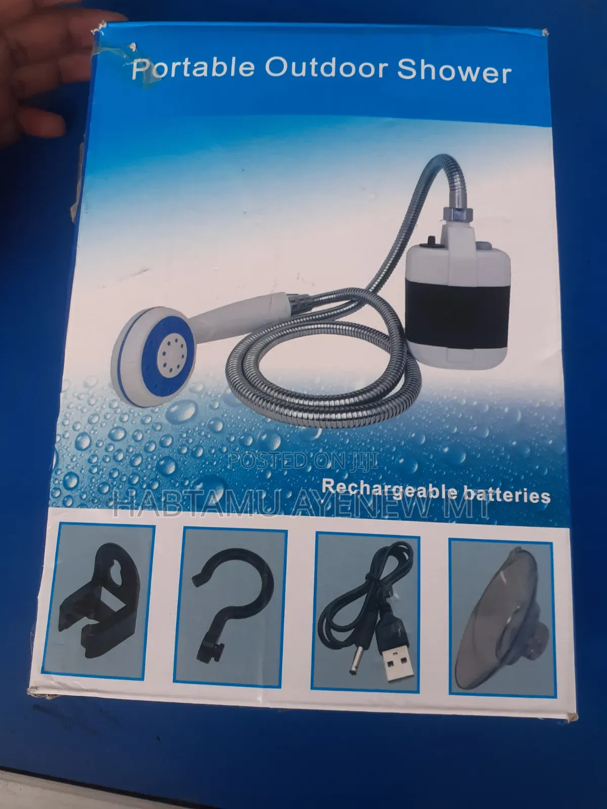 ሻወር ፓምፕ በቻርጅ የሚሰራ Shower Pump