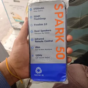 New Tecno Spark 50 128 GB Black