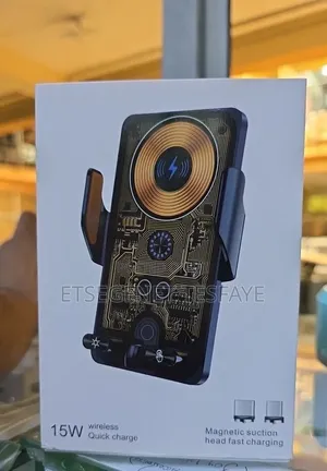 Fj26 Wireless Charging Car Phone Holder