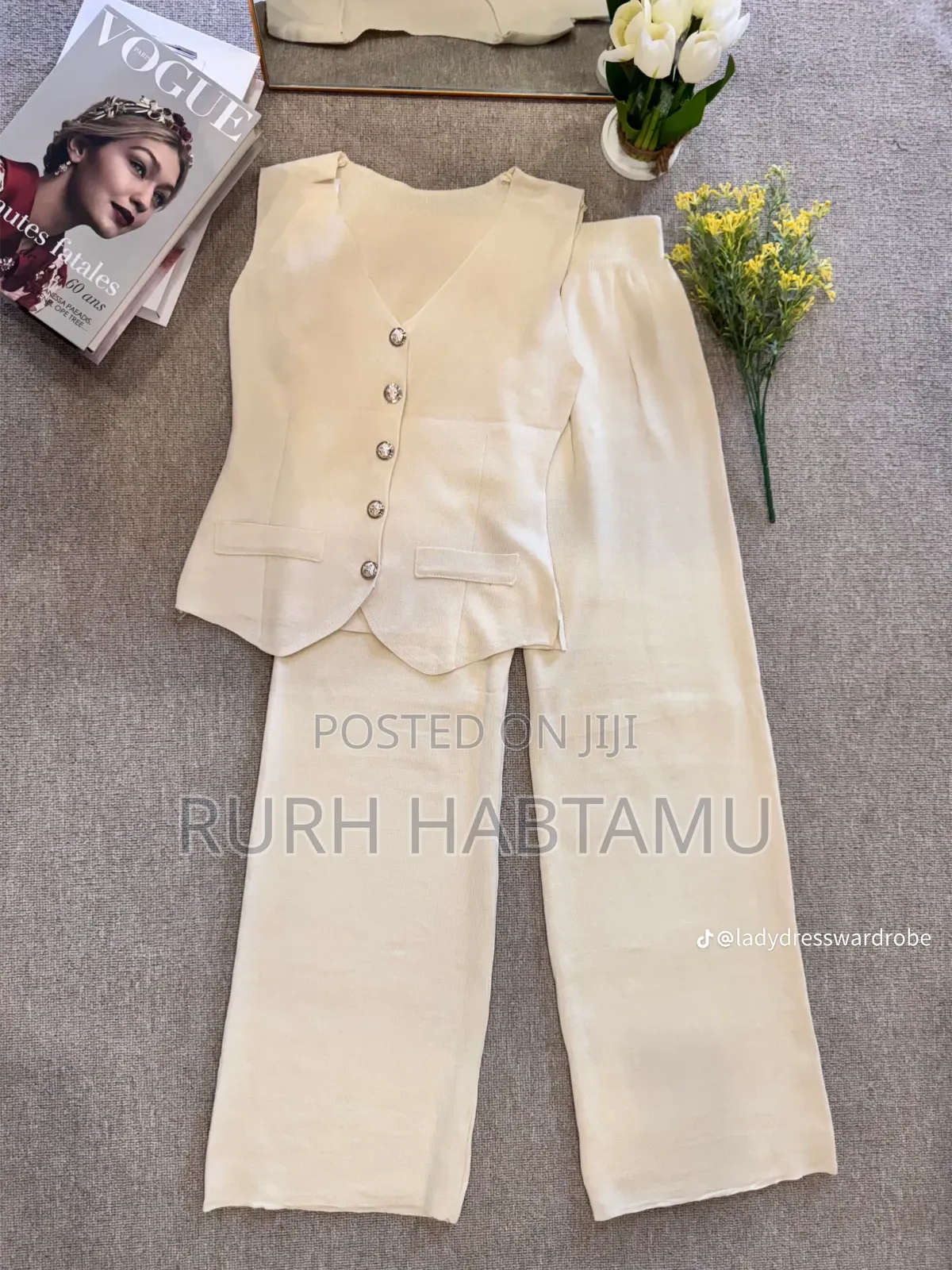 Vest and Trousers