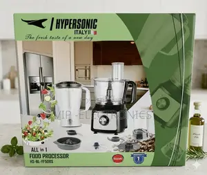 Hypersonic Italy Food Processor Blender Combo 500w Multi-Function Juic