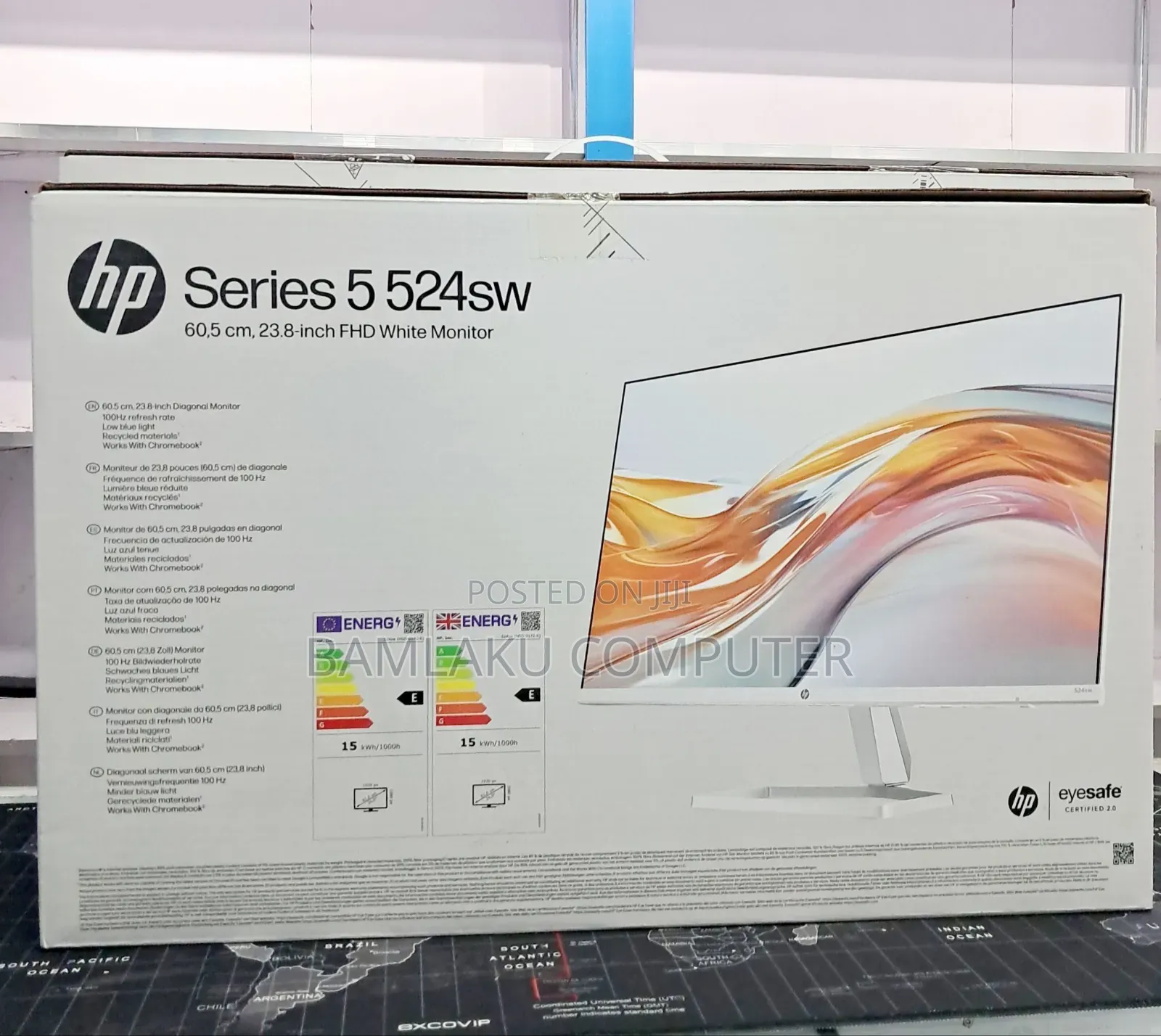 Brand New Hp Series 5 524sa Hp Monitor Frameless