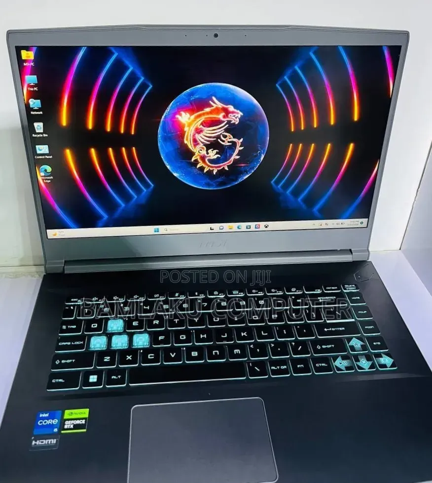 New Laptop MSI GF65 Thin 10UE 16GB Intel Core i5 SSD 512GB