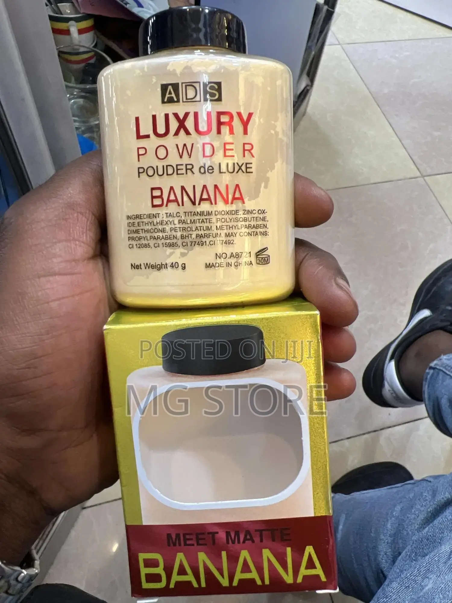 Orginal Banana Powder for Fully Coverage
