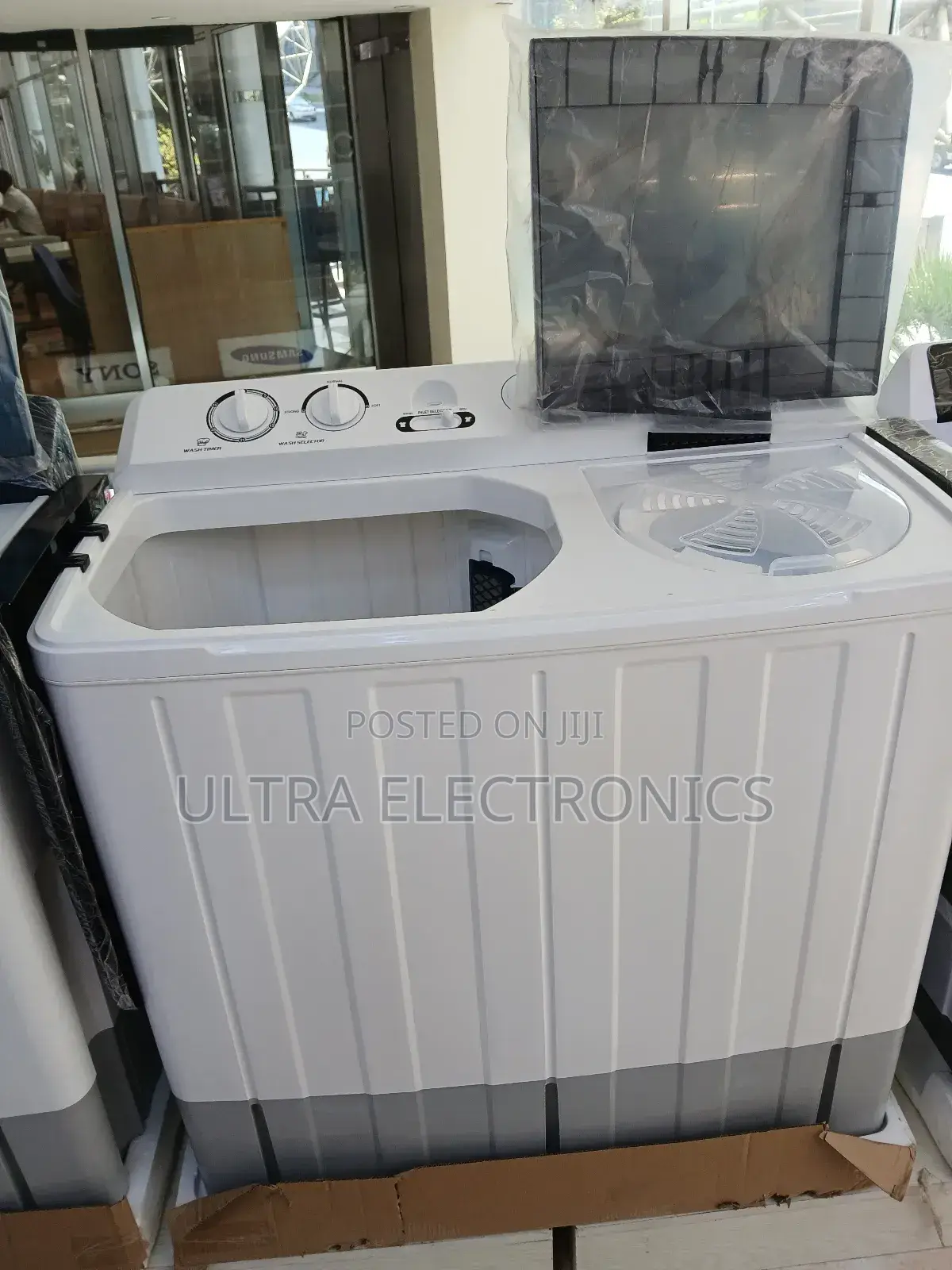 Top-Load Semi-Automatic Washing Machine, Commonly Referred to As