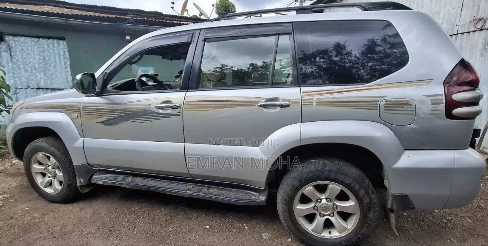 Toyota Land Cruiser Prado 2005 Silver