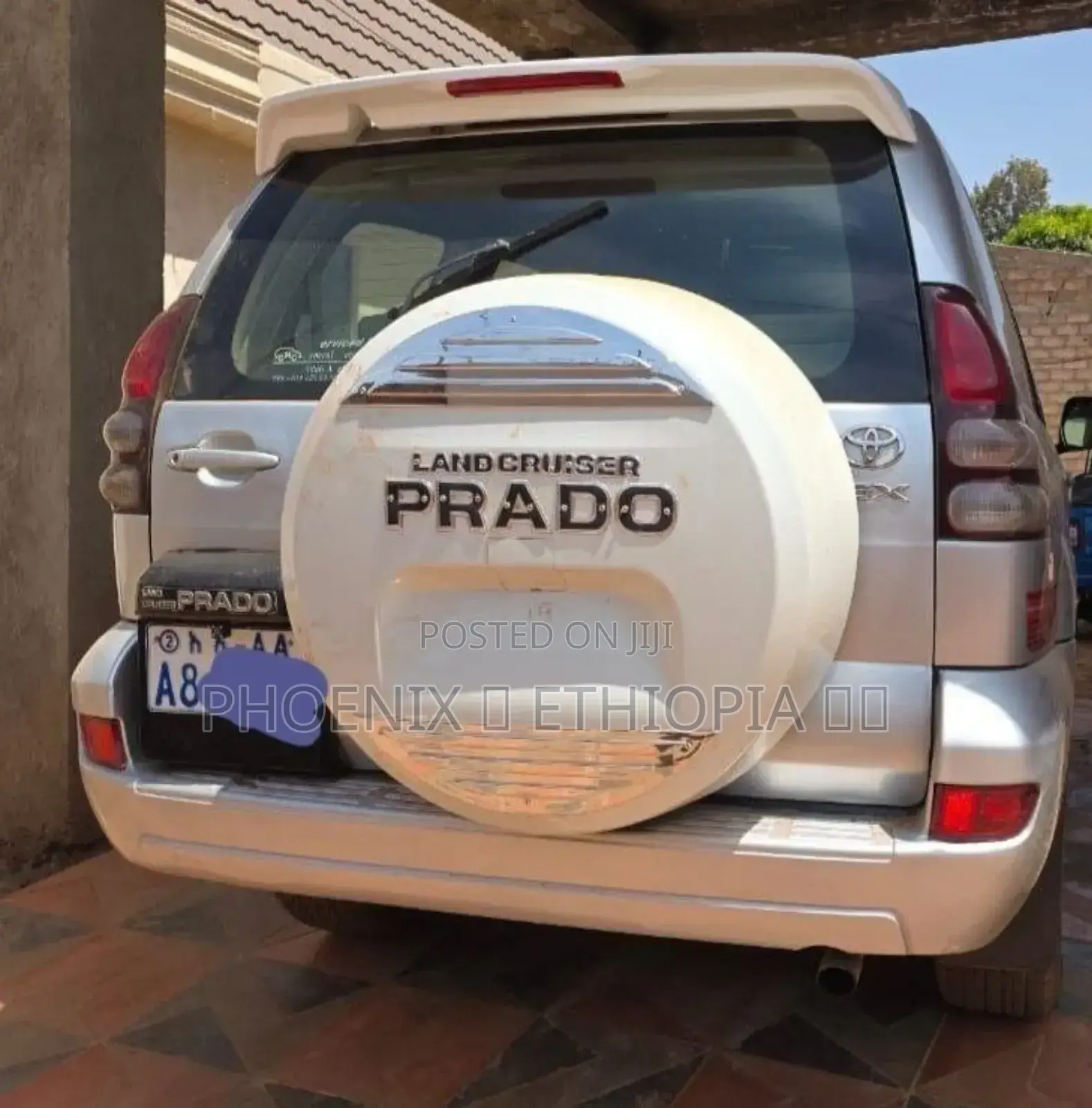Toyota Land Cruiser Prado 2007 Silver