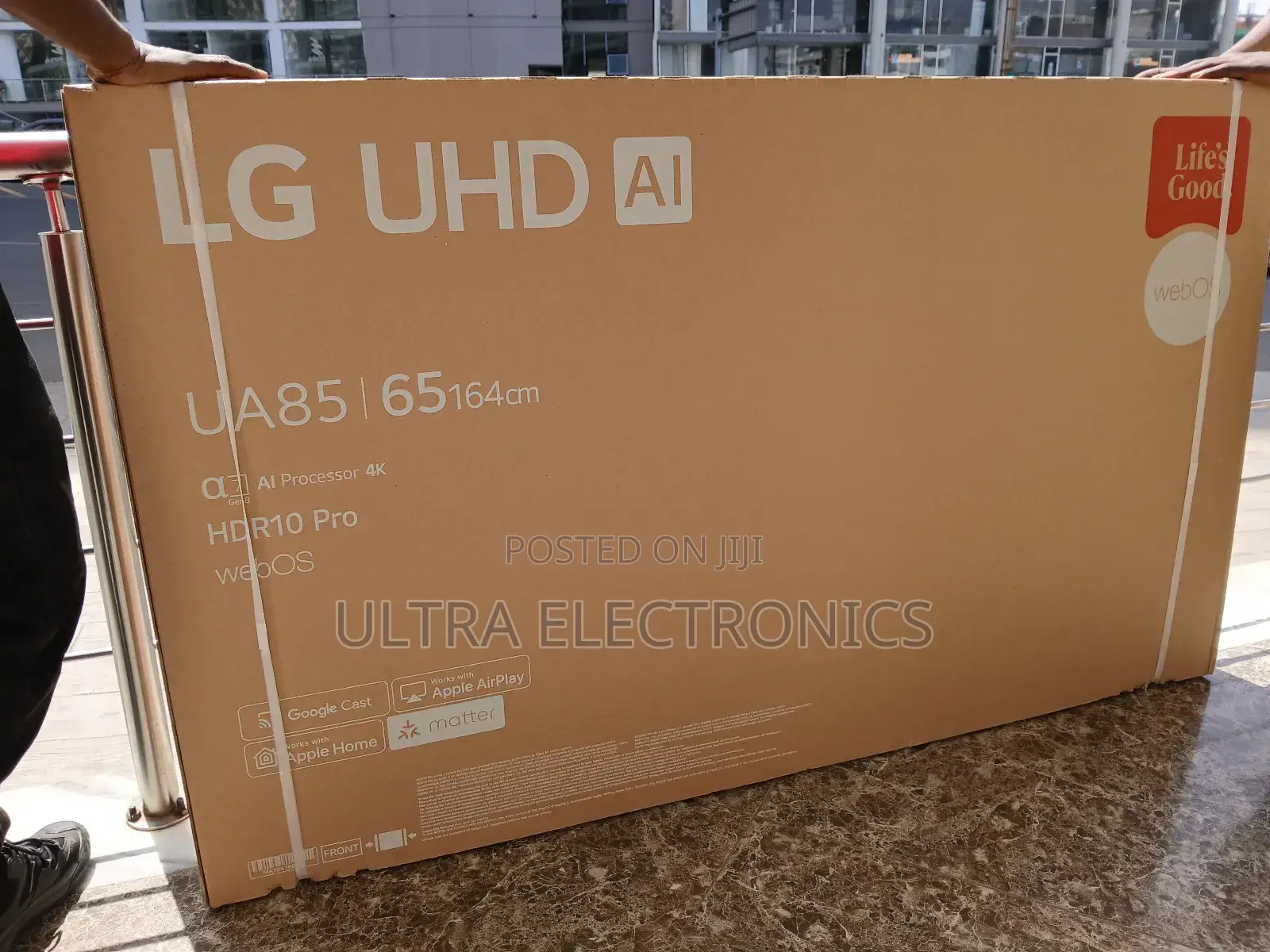Lg 65-Inch Lg Uhd Smart Tv (Model Ua85), Featuring Resolutionwebos