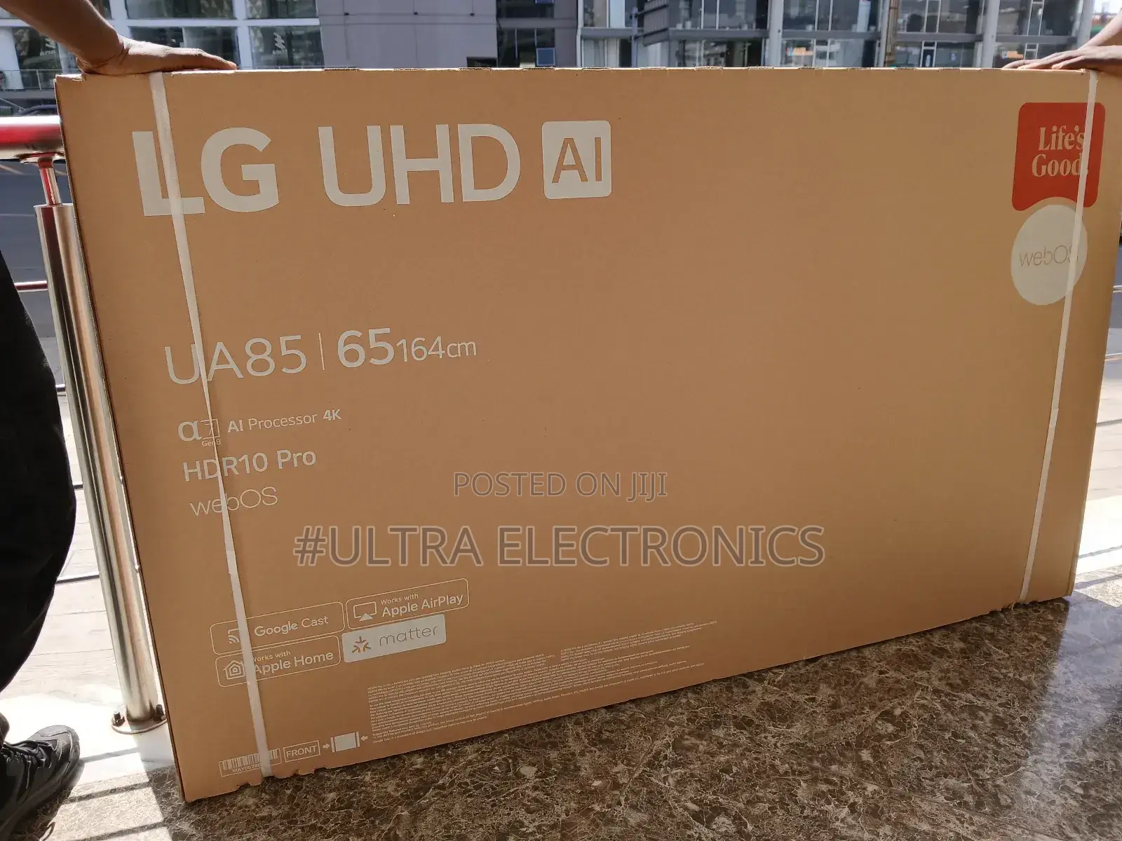 Lg 65-Inch Lg Uhd Smart Tv (Model Ua85), Featuring Resolutionwebos