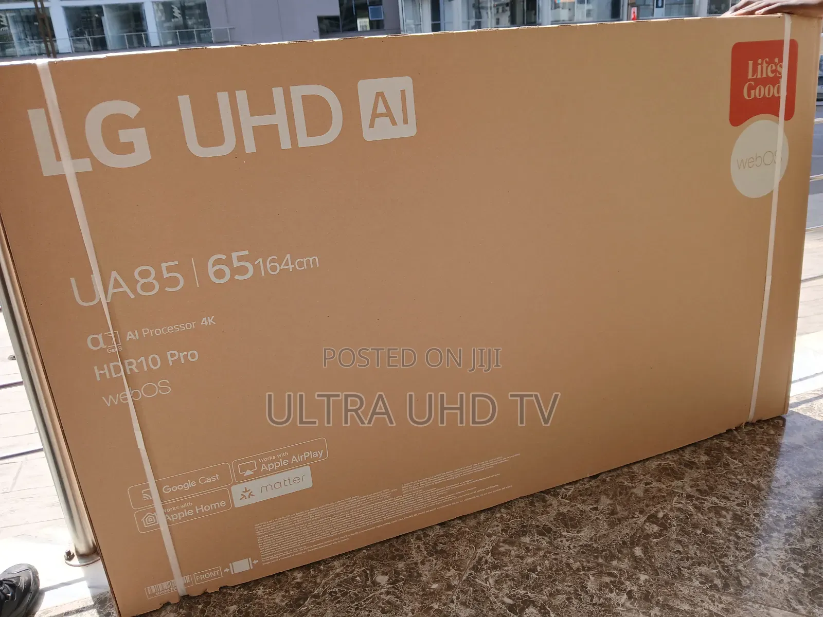 Lg 65-Inch Lg Uhd Smart Tv (Model Ua85), Featuring Resolutionwebos