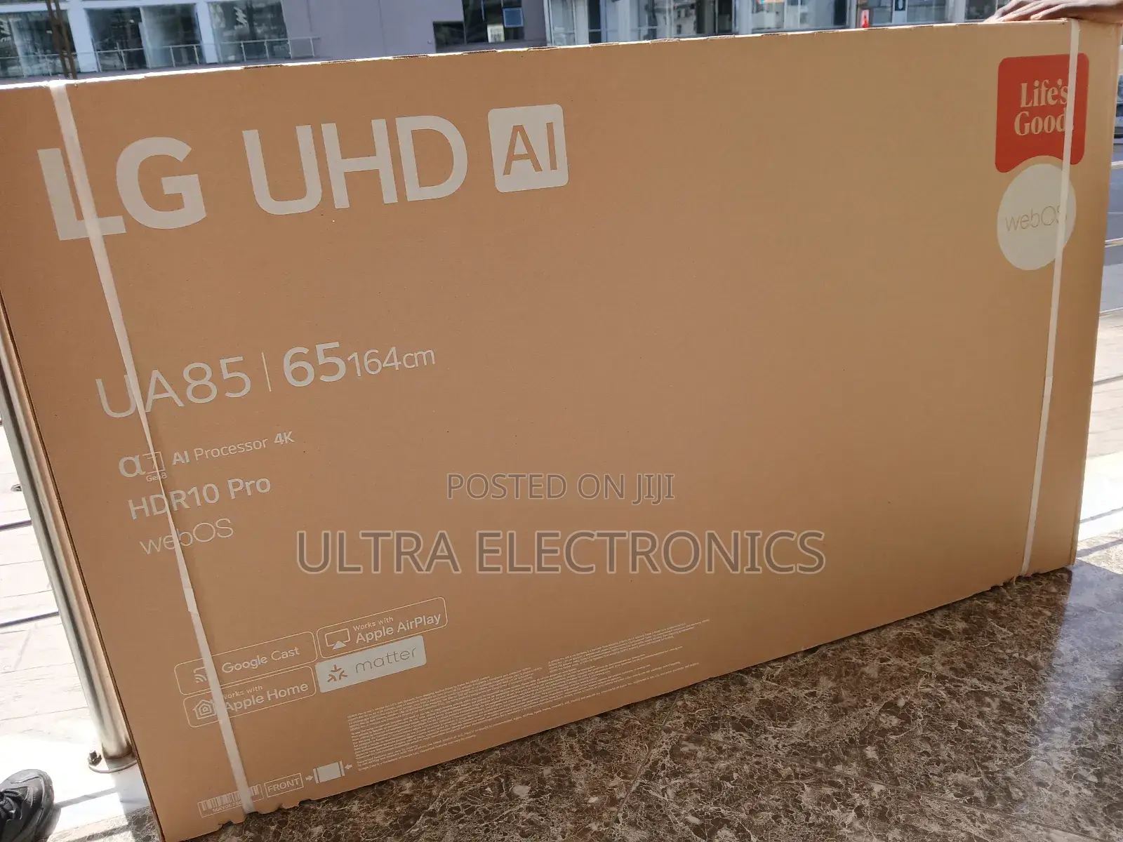 Lg 65-Inch Lg Uhd Smart Tv (Model Ua85), Featuring Resolutionwebos