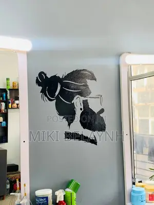 Hair Salon Stickers for Wall