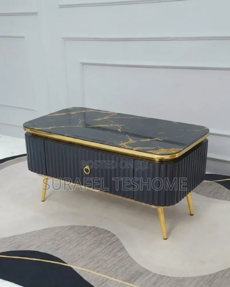 Premium Sofa Center Table | ሴንተር ጠረጴዛዎች | Epoxy-Made Tables