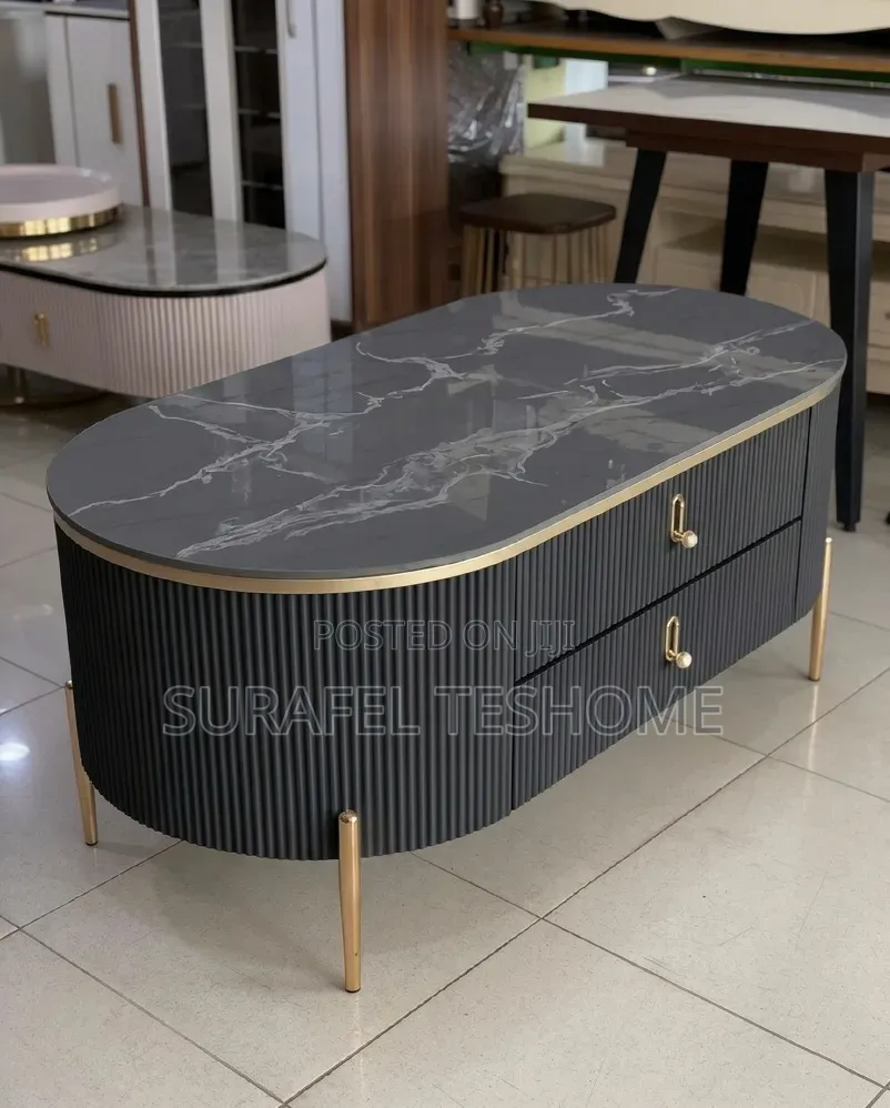 Premium Sofa Center Table | ሴንተር ጠረጴዛዎች | Epoxy-Made Tables
