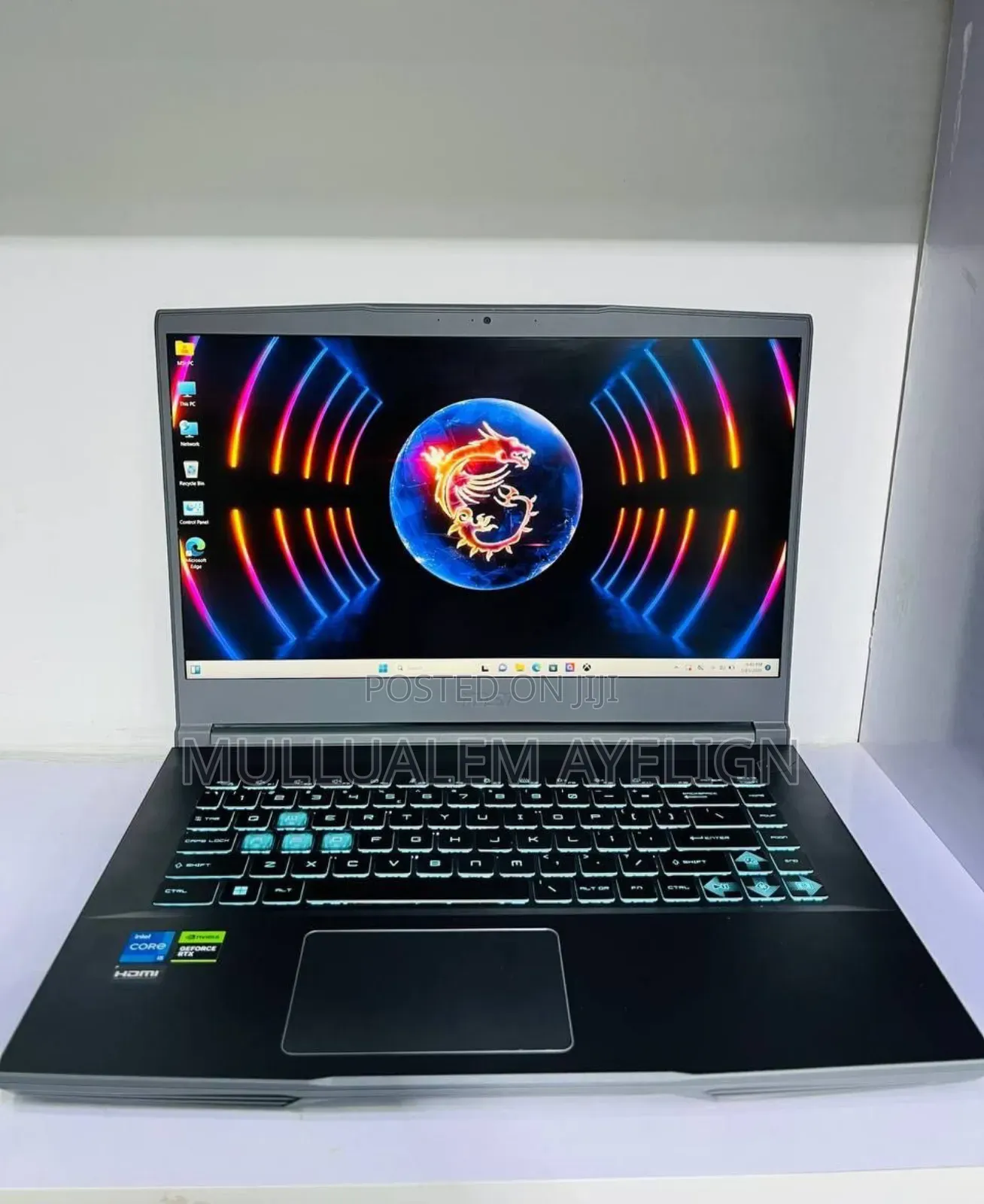 New Laptop MSI GF65 Thin 10UE 16GB Intel Core i5 SSD 512GB