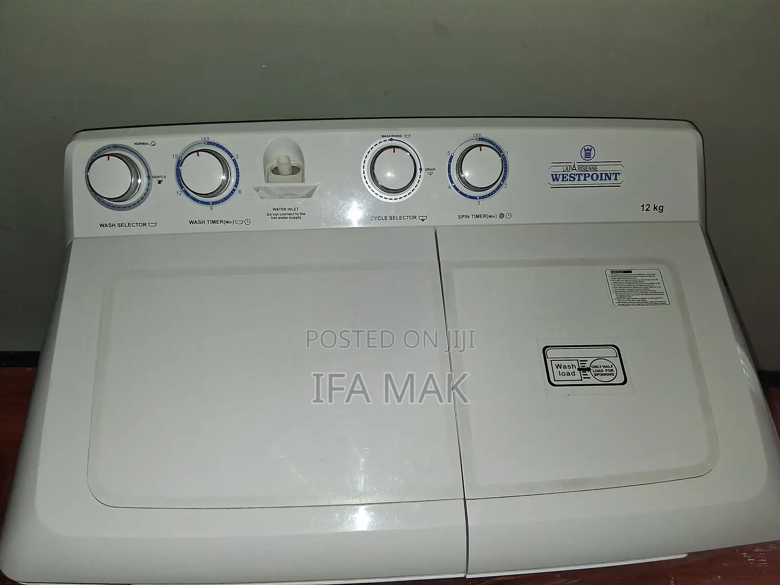 Westpoint Washing Machine 12kg Automatic