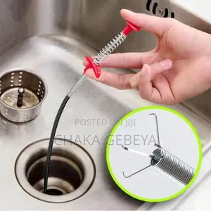 Heavy Duty Plumbing Snake – 1.6 Meter Spring Cable