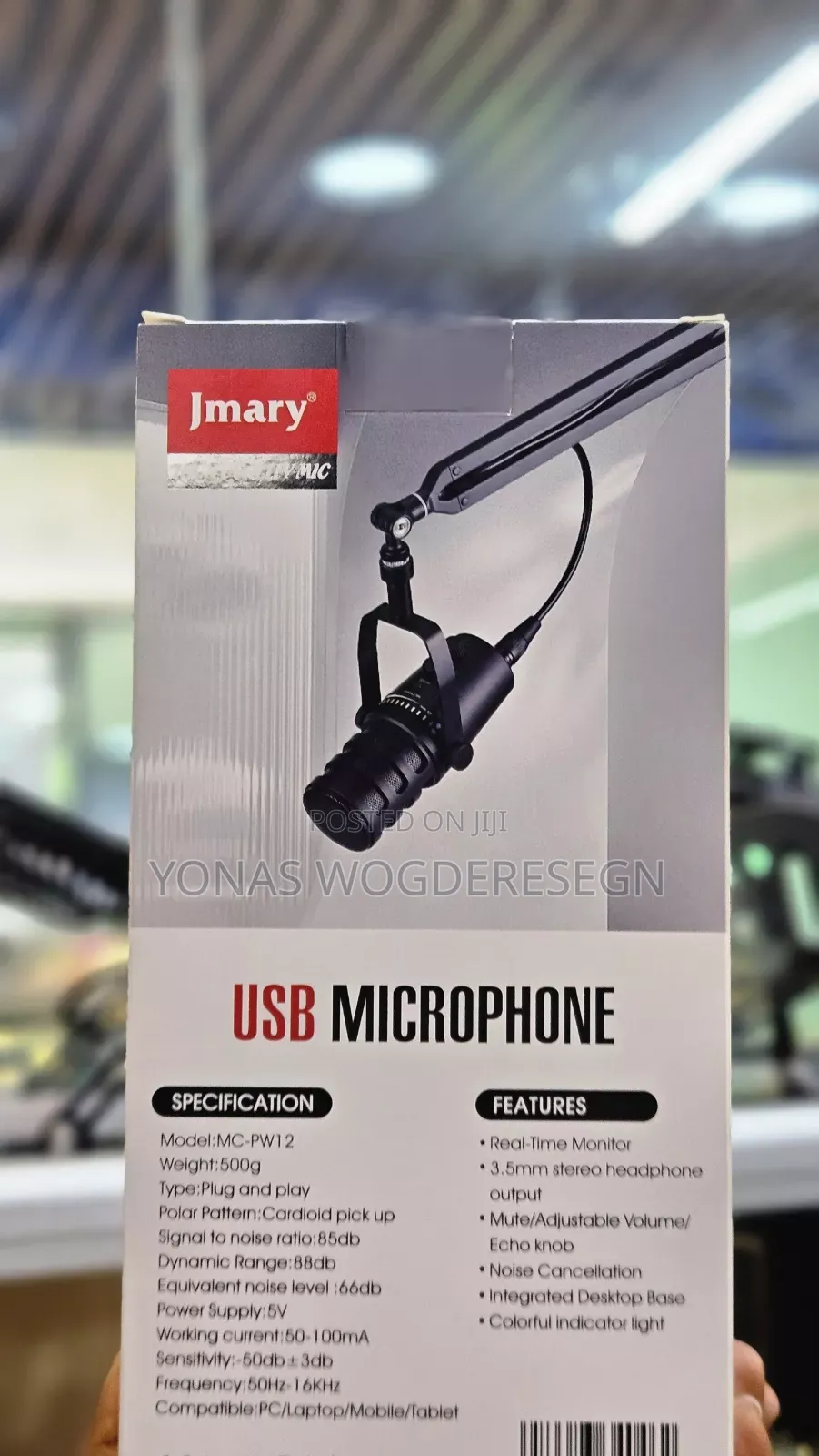 Jmary Mc-pw12 Usb Microphone