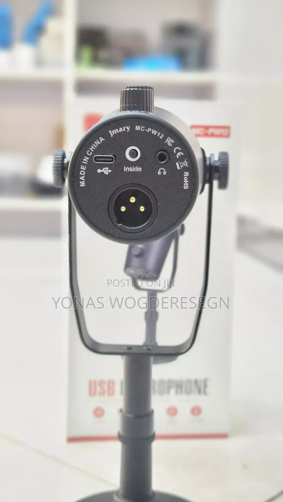 Professional Usb Condenser Microphone – Jmary Mc-pw12