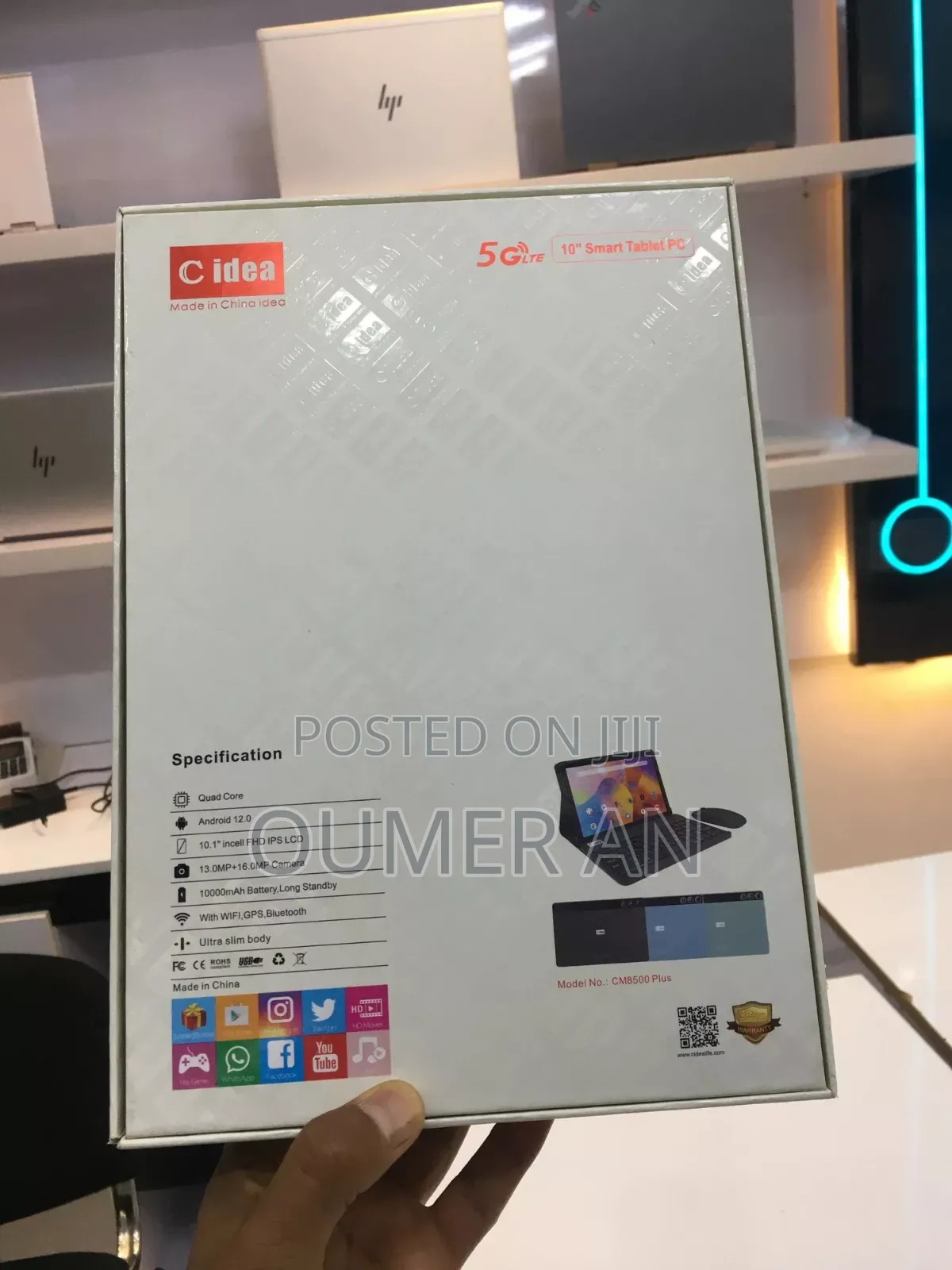 New C idea CM8500 Plus 512 GB Black