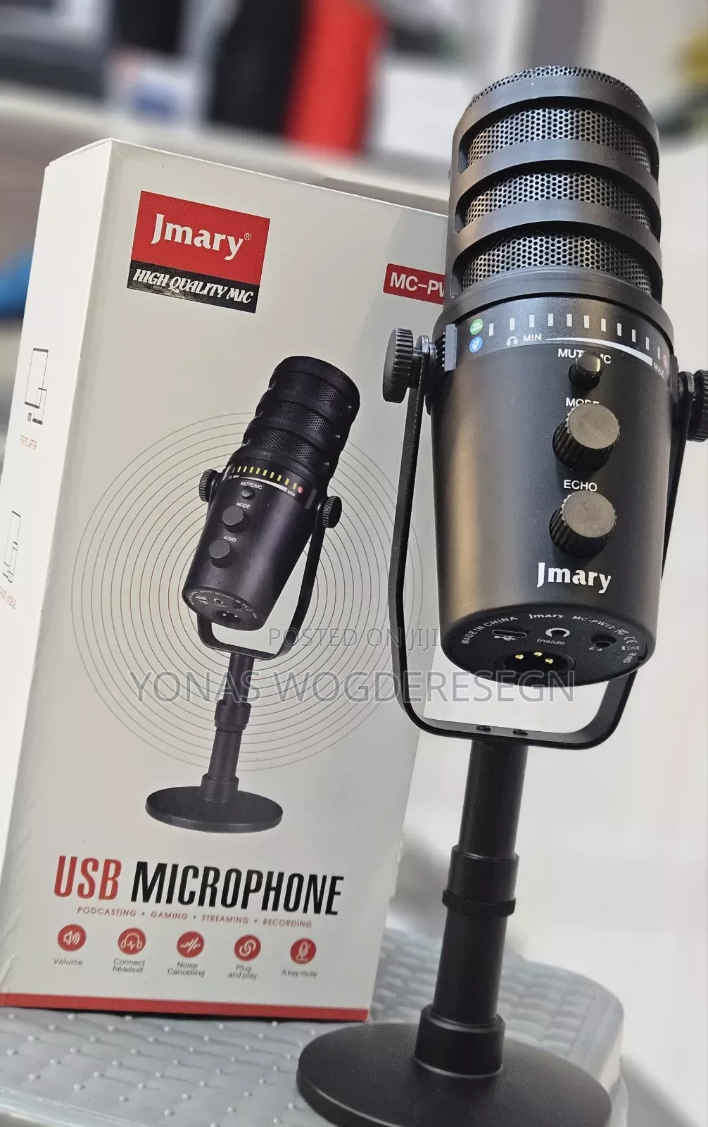 Jmary Mc-pw12 Usb Microphone For Streaming, Gaming Recording