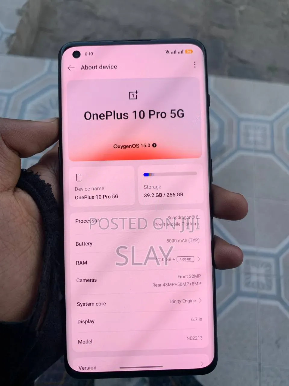 OnePlus 10 Pro 256 GB Black