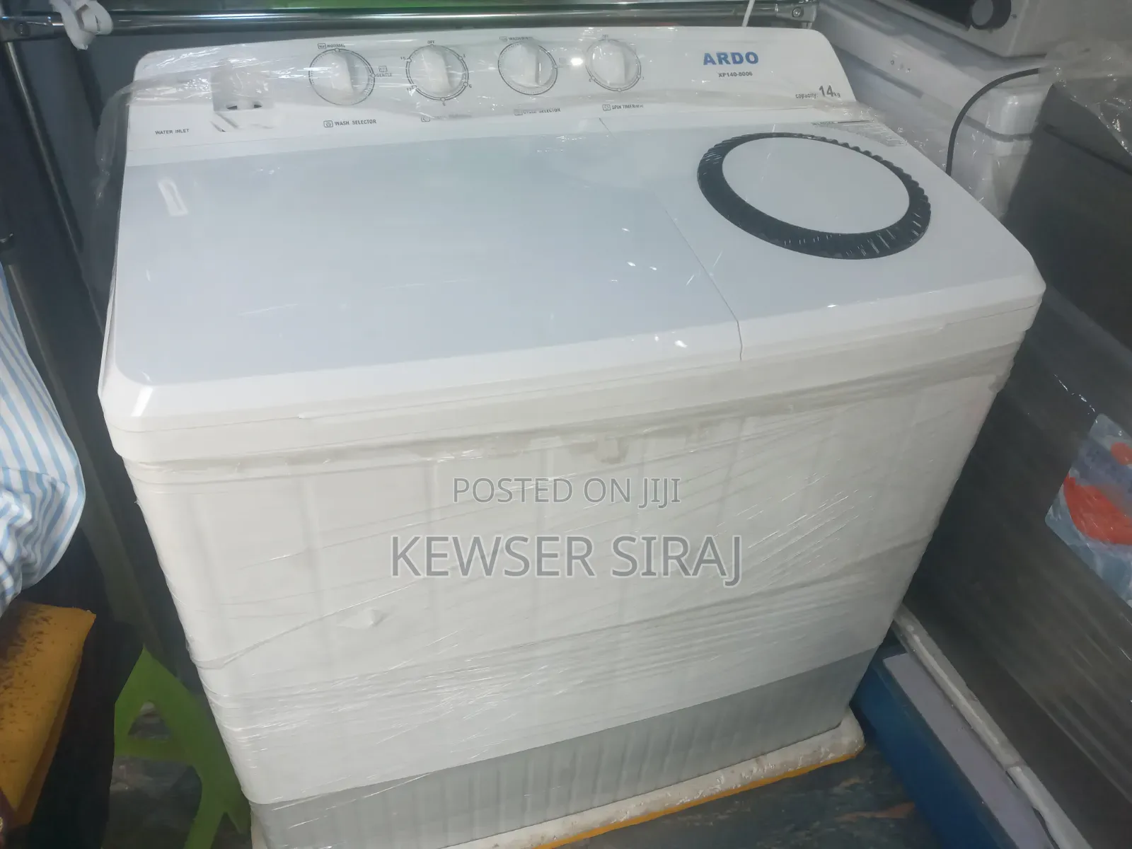 Ardo 14kg Washing Machine Manual System