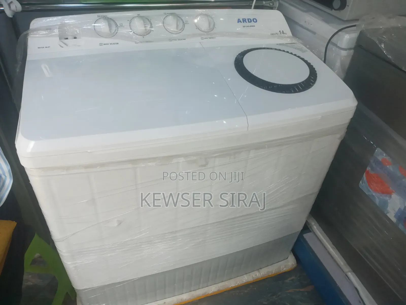 Ardo 14kg Washing Machine Manual System
