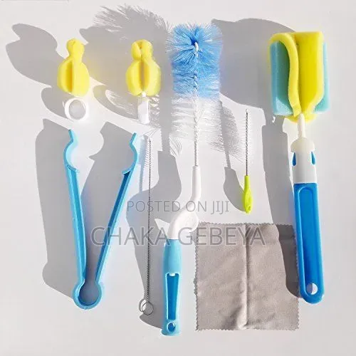 Complete Bottle Brush Kit – Non‐Scratch – Addis