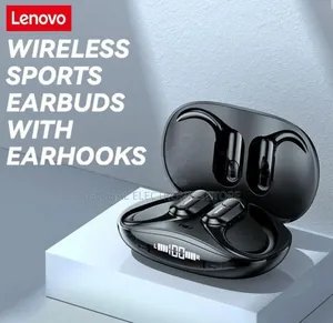 Lenovo Thinkplus TWS Earbud | Sport Earhook | Long Battery | Deep Bass