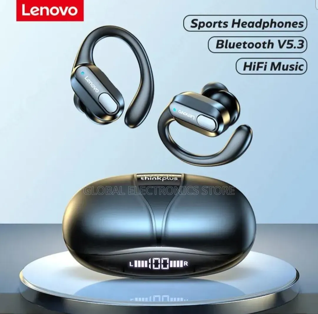 Lenovo Thinkplus TWS Earbud | Sport Earhook | Long Battery | Deep Bass