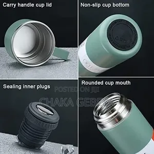 Unbreakable Insulated Mug Set – Keeps Drinks Hot/Cold – Ethiopia