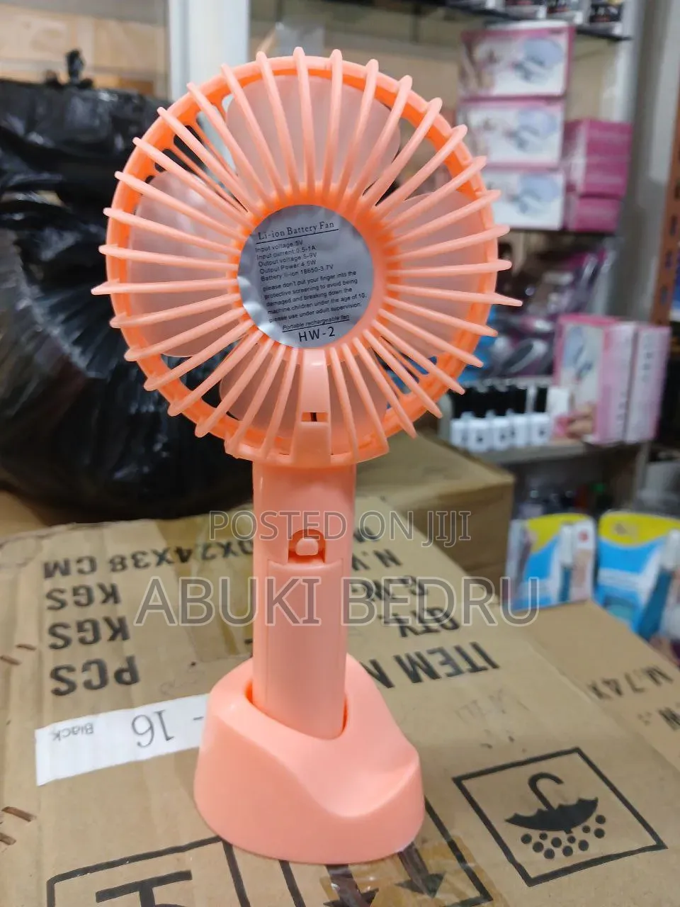 Rechargeable Mini Fan