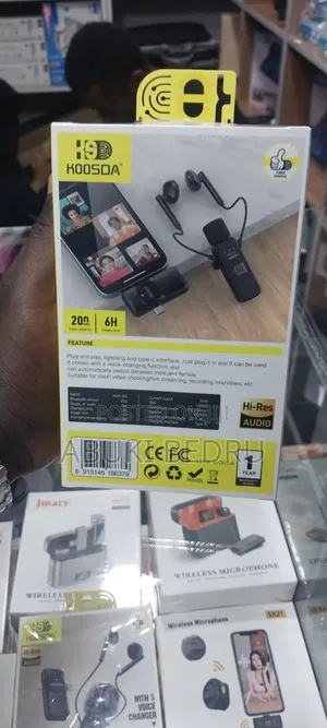 Wireless Lavaliere Microphone