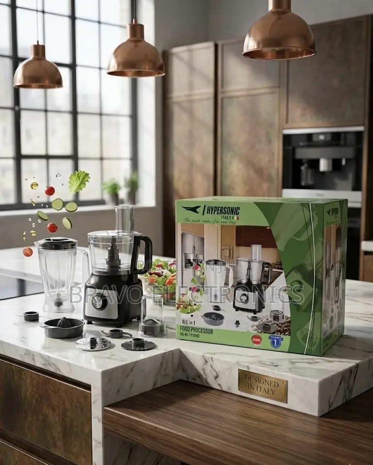 Hypersonic Italy Food Processor – All-in-1 Kitchen Power | 500w