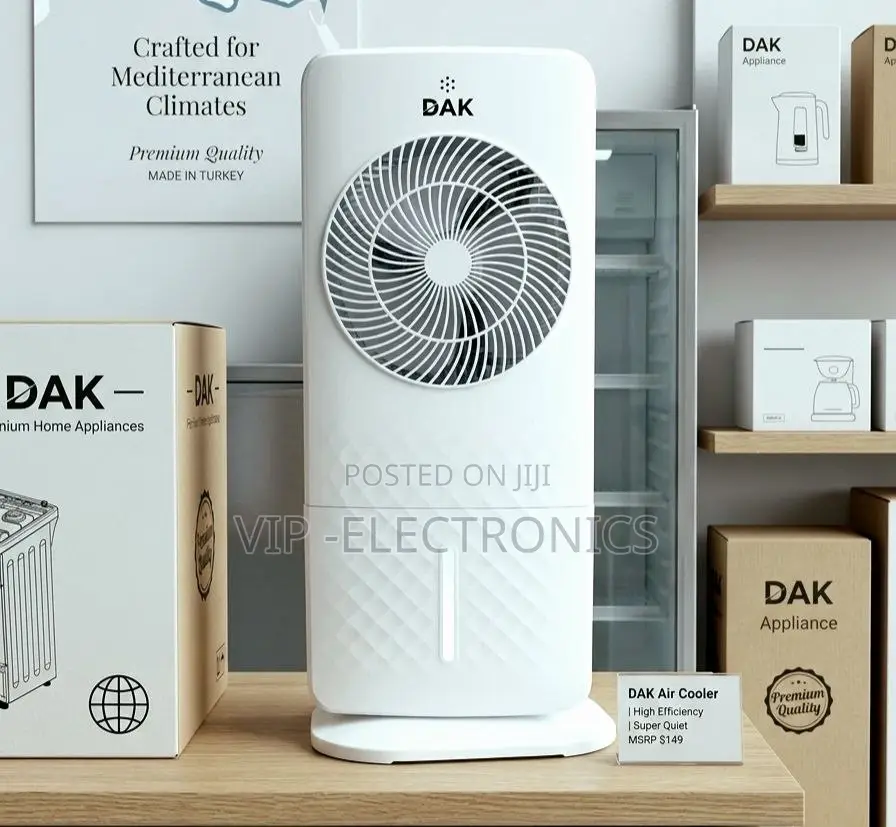Dak Air Cooler. 5.5liter Designed Efficient Cooling, This Air Cooler