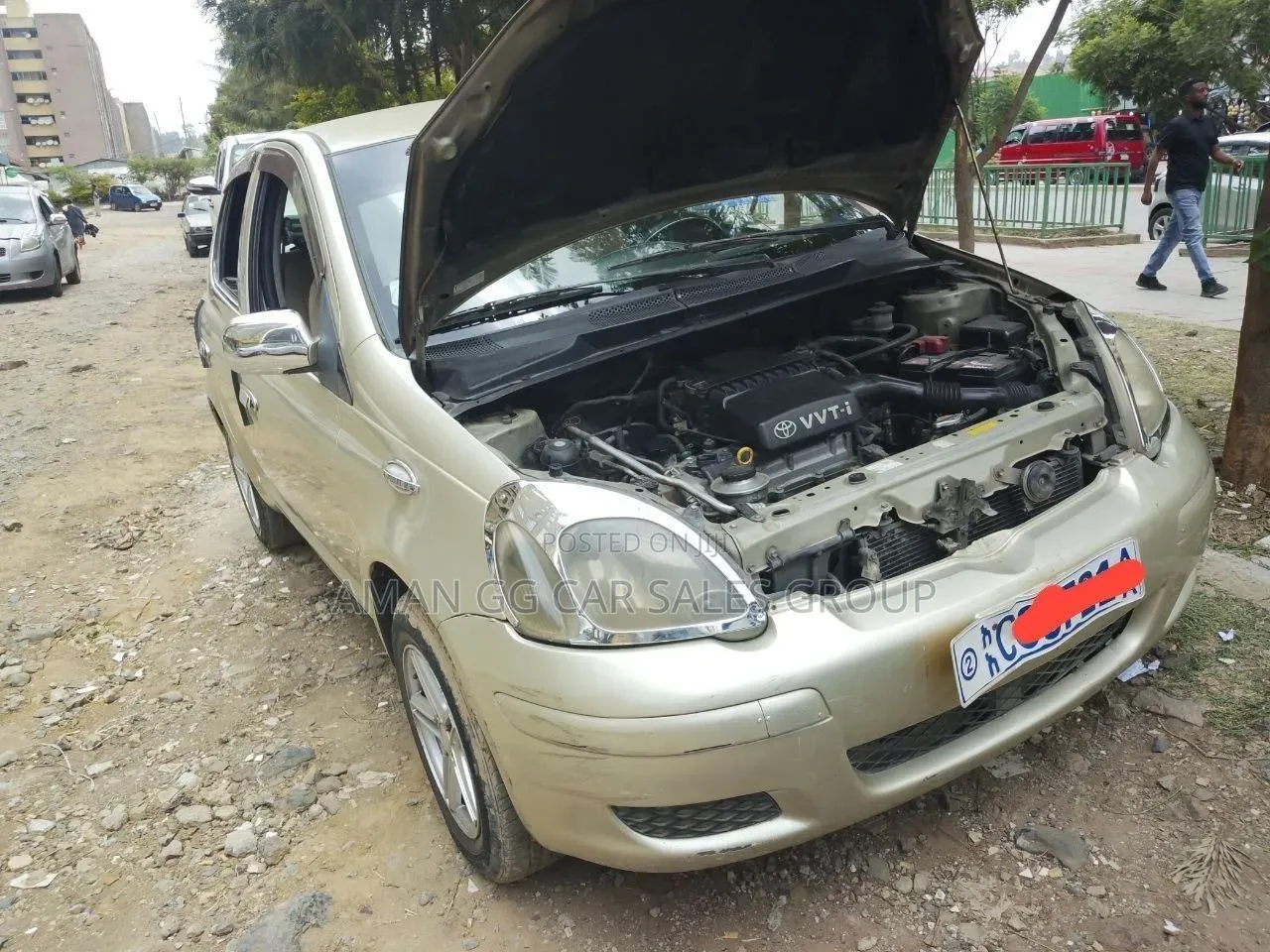 Toyota Vitz 2002 Teal