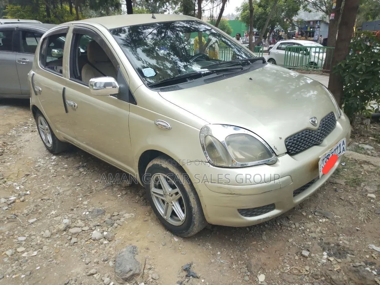 Toyota Vitz 2002 Teal