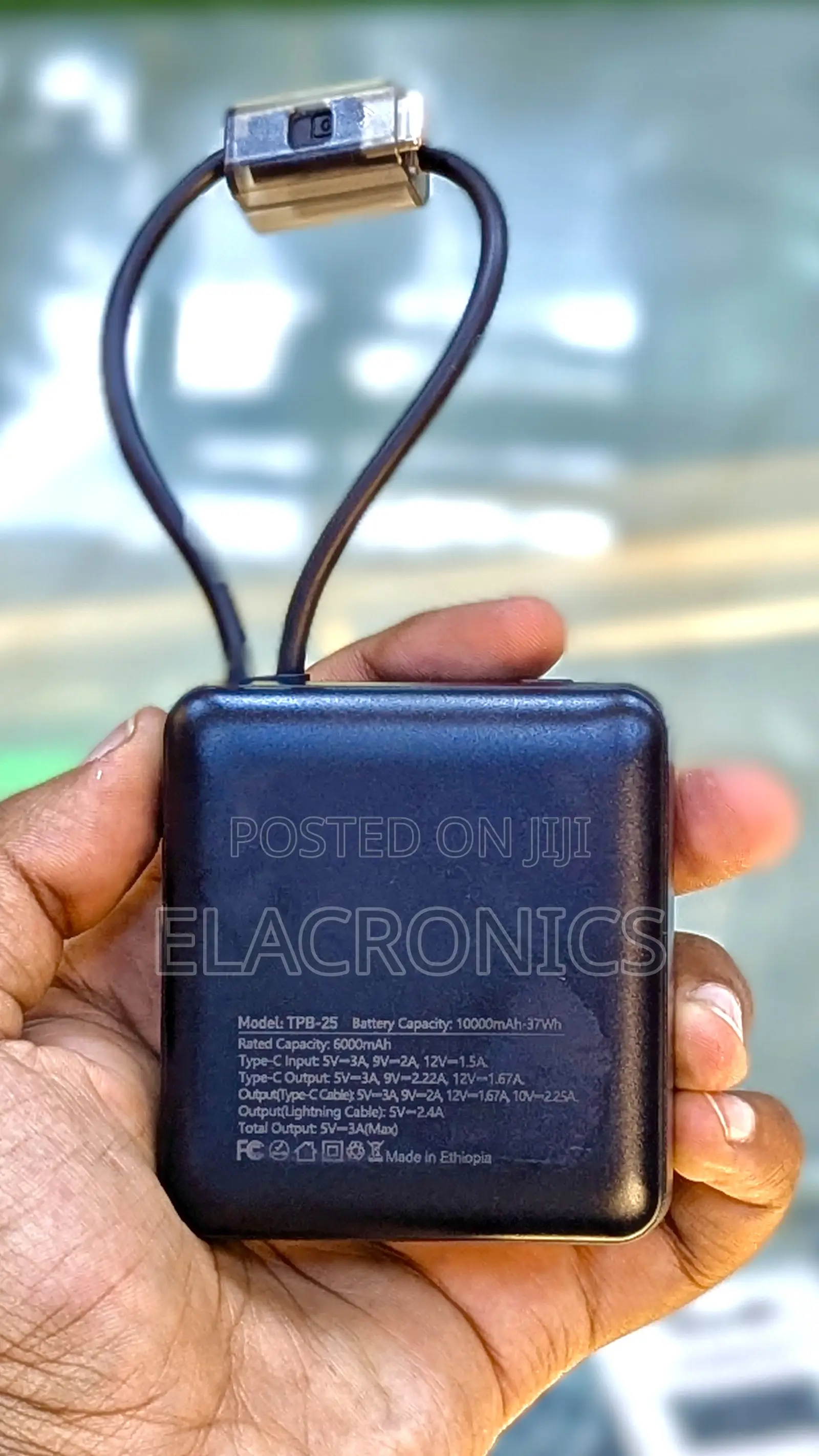 Mini 10,000 Mah T-Max TPB-25 Mini Power Bank