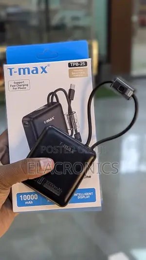 Mini 10,000 Mah T-Max TPB-25 Mini Power Bank