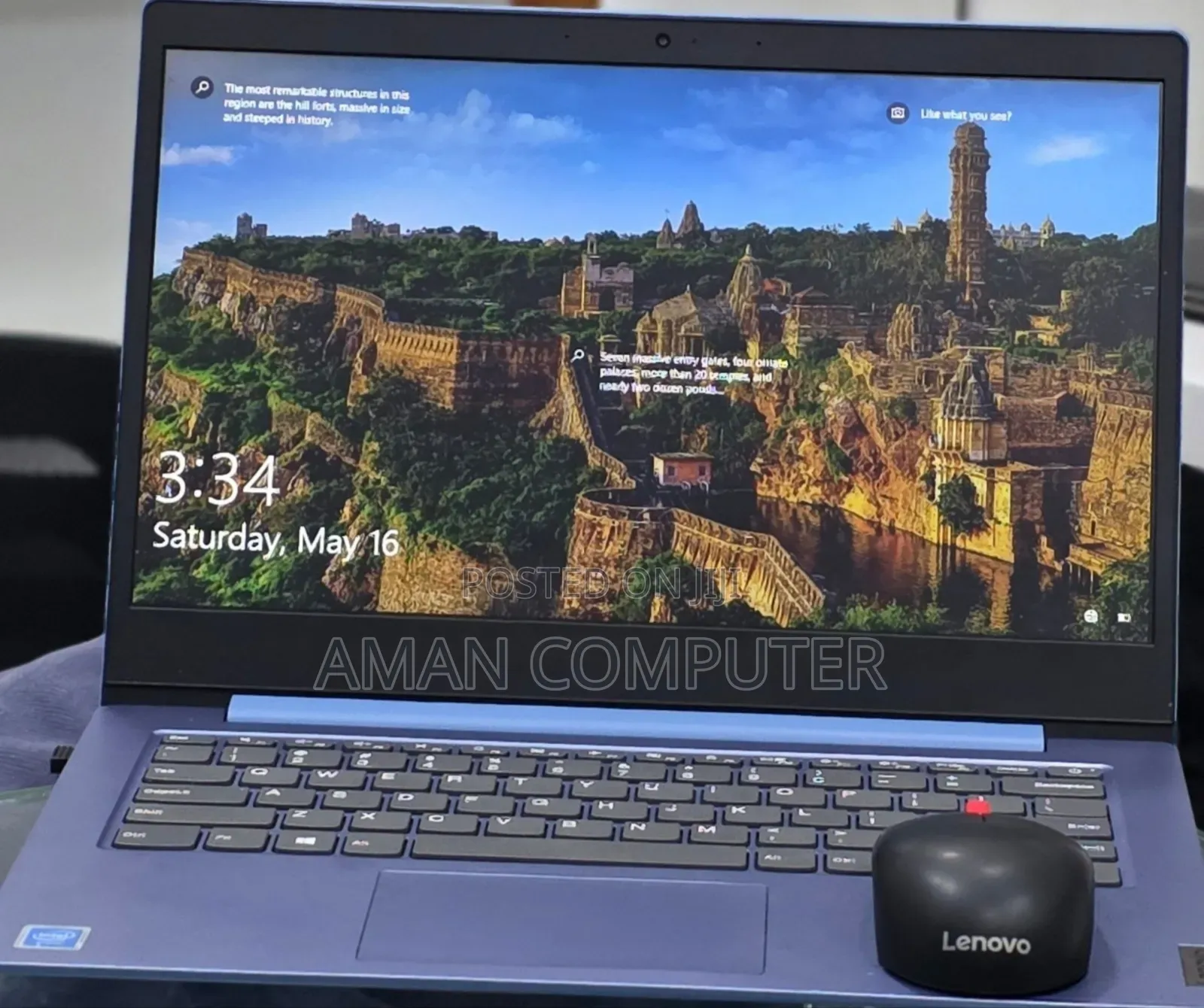 New Laptop Lenovo Ideapad 3 4GB Intel SSD 640GB