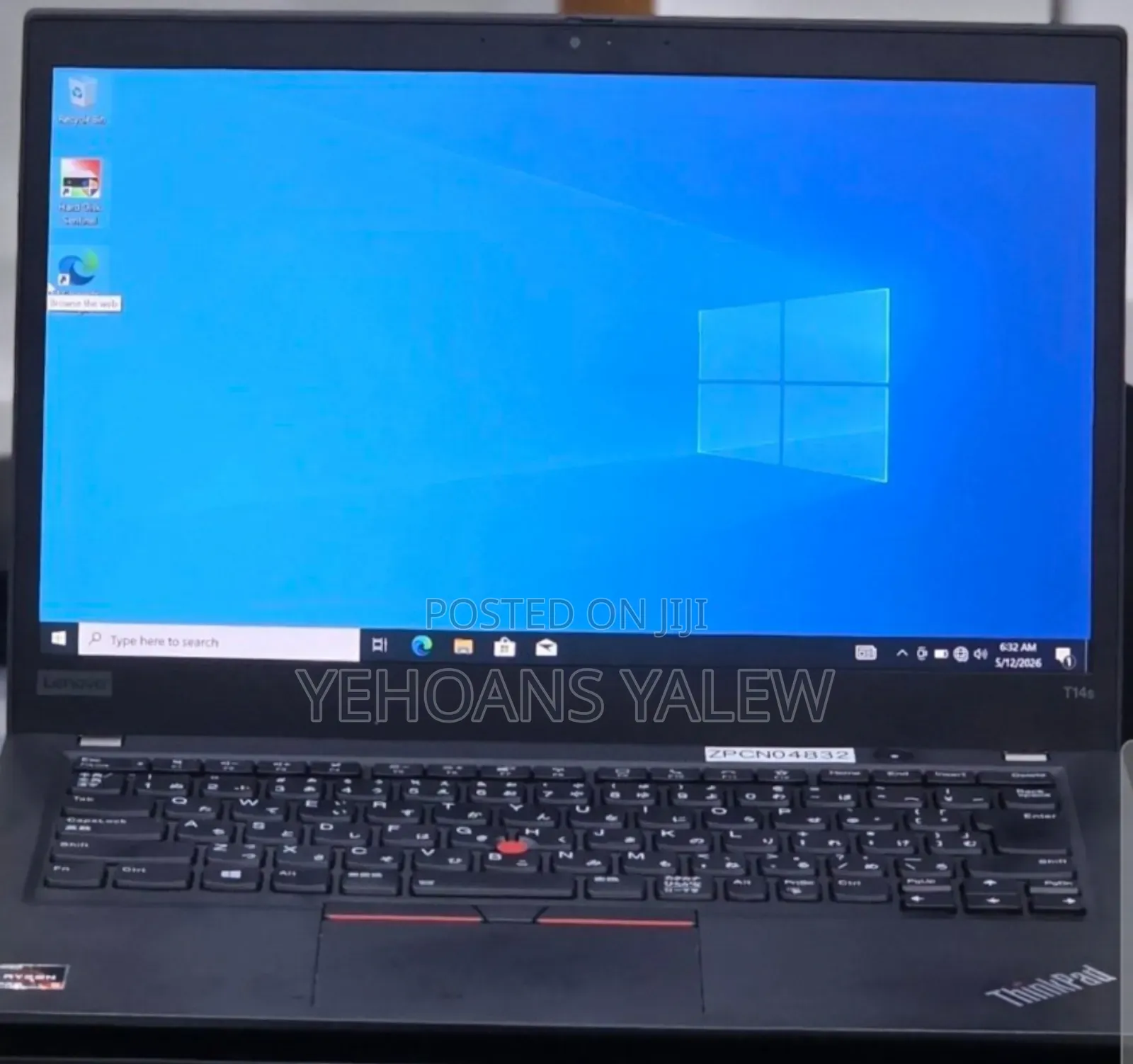 New Laptop Lenovo ThinkPad T14s Gen 1 16GB AMD Ryzen 5 SSD 512GB