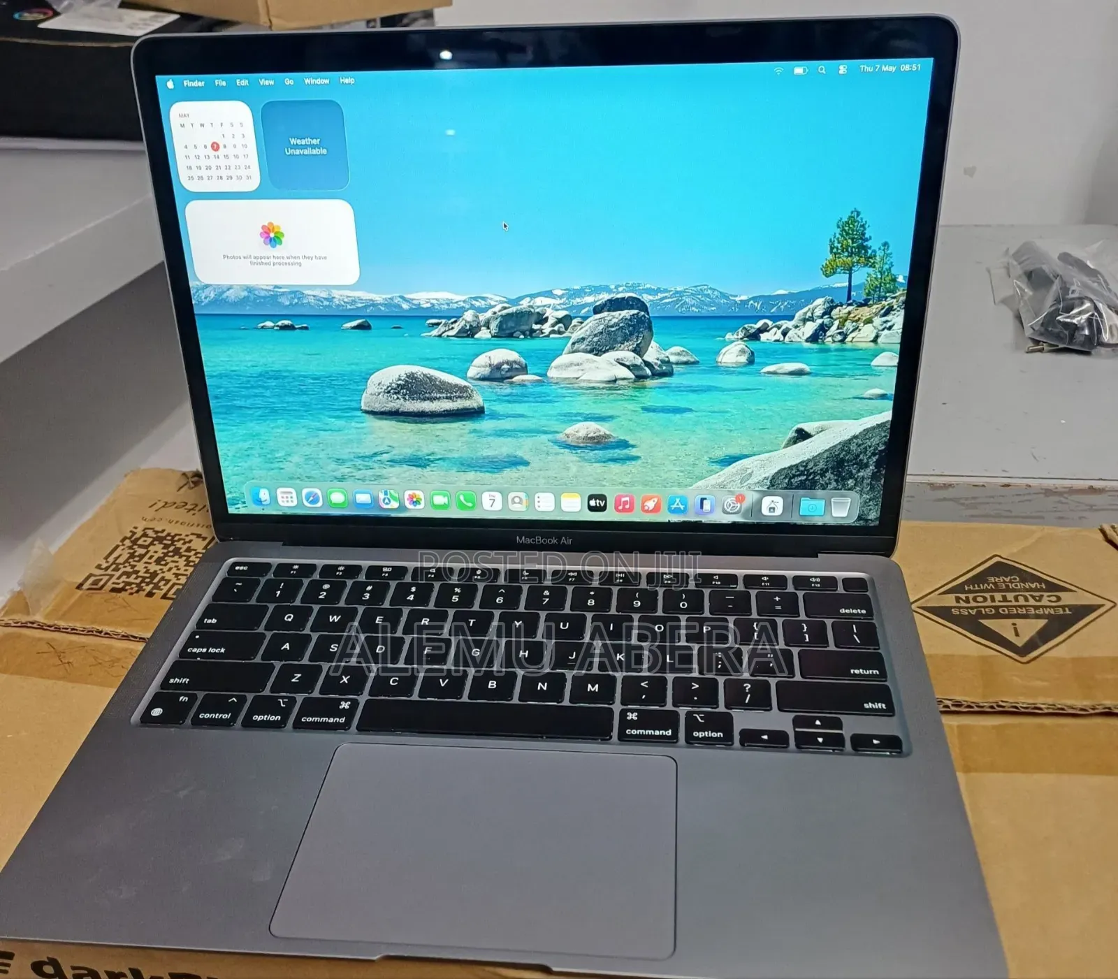 New Laptop Apple MacBook Air 2020 M1 16GB Apple M1 SSD 512GB