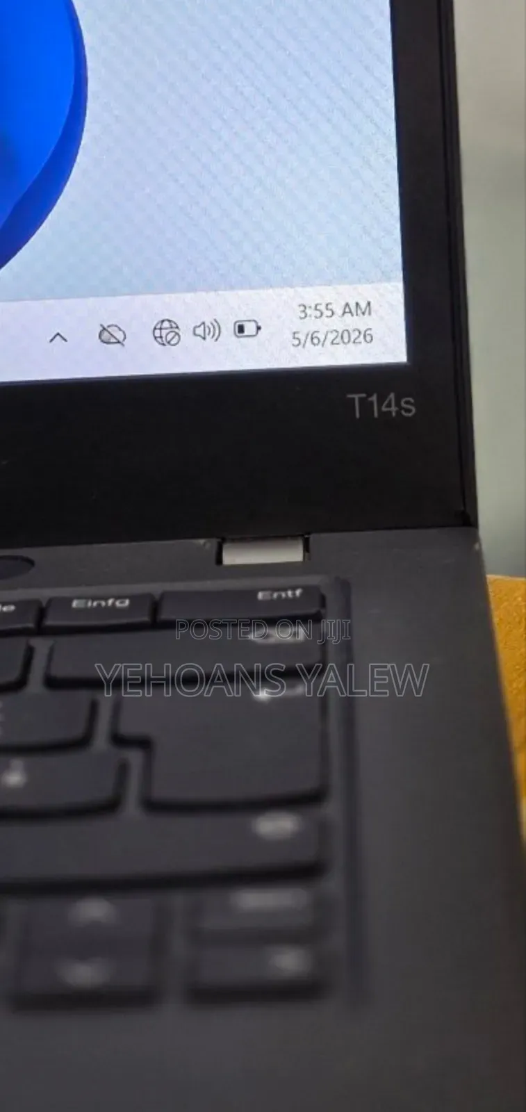 New Laptop Lenovo ThinkPad T14s Gen 2 16GB Intel Core i7 SSD 512GB