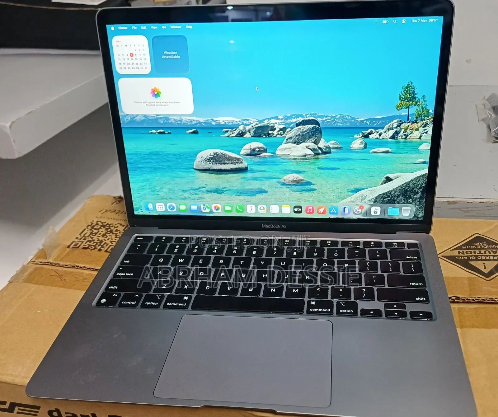 New Laptop Apple MacBook Air 2020 M1 16GB Apple M1 SSD 512GB