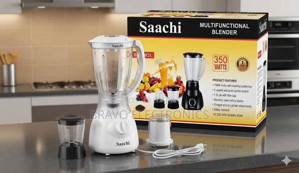 Saachi 3 in 1 Blender/ Grinder