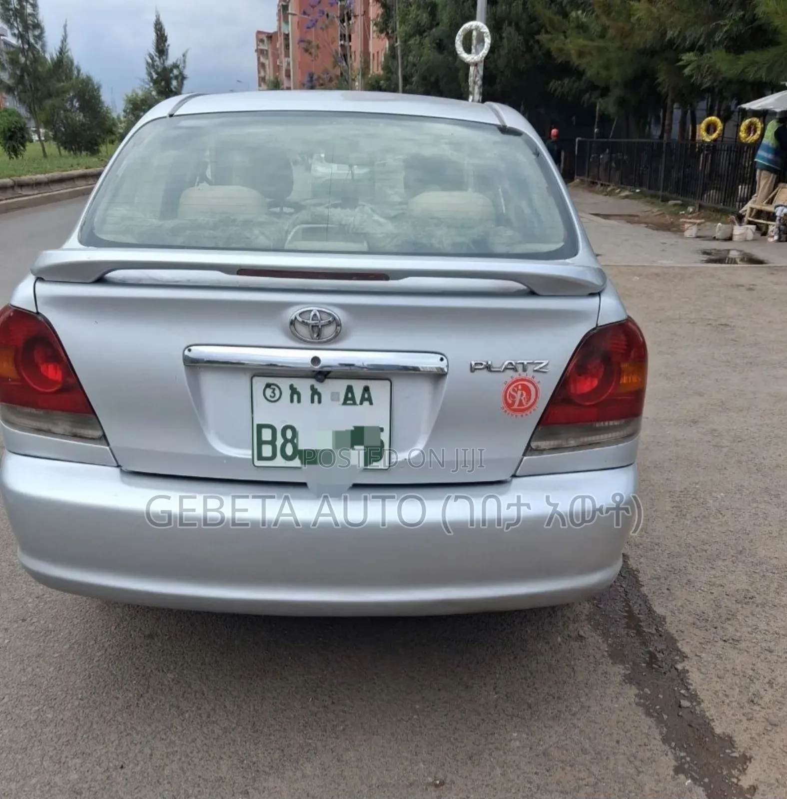 Toyota Platz 2004 Silver