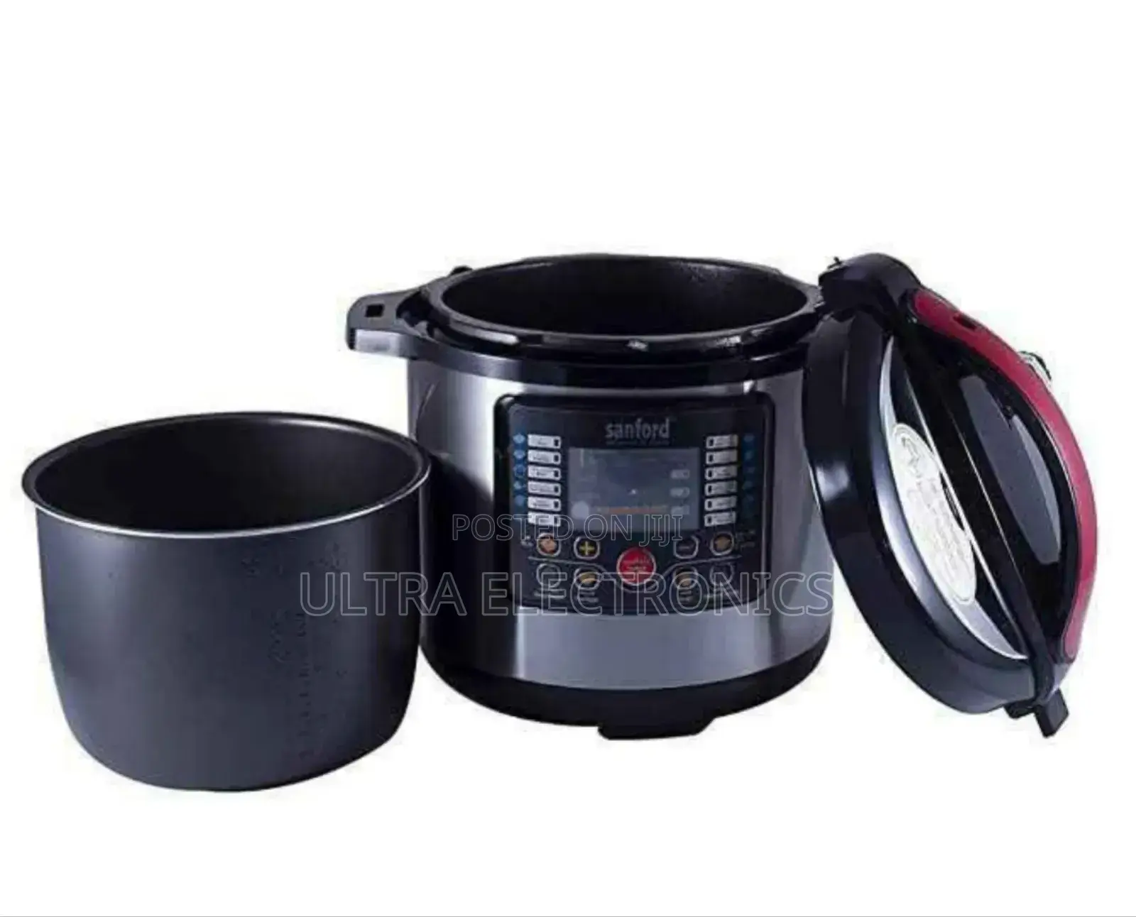 Sanford Sf3200epc Electric Pressure Cooker Featuring 6-Liter Capacity