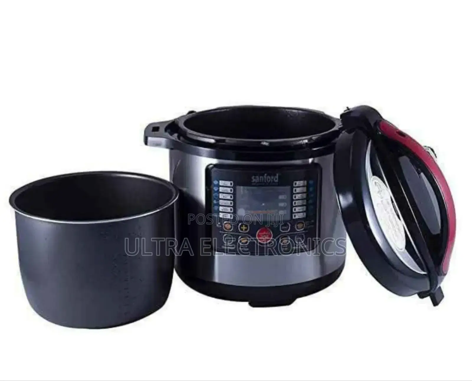 Sanford Sf3200epc Electric Pressure Cooker Featuring 6-Liter Capacity
